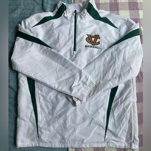 Used L White X Grain Nylon Pullover